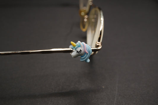Unicorn Head Eyedeco Charm