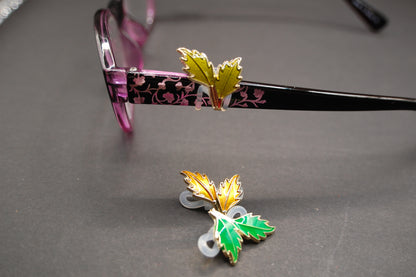 Fall Leaf Eyedeco Charm