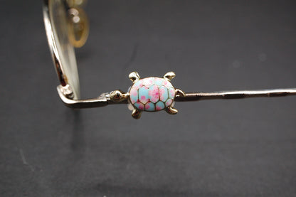 Multi-Colored Tortoise Eyedeco Charm
