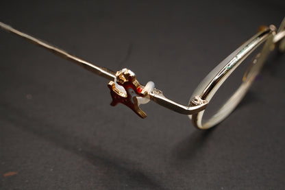 Red Nosed Reindeer Eyedeco Charm