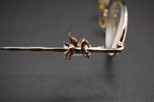 Metal Pegasus Eyedeco Charm