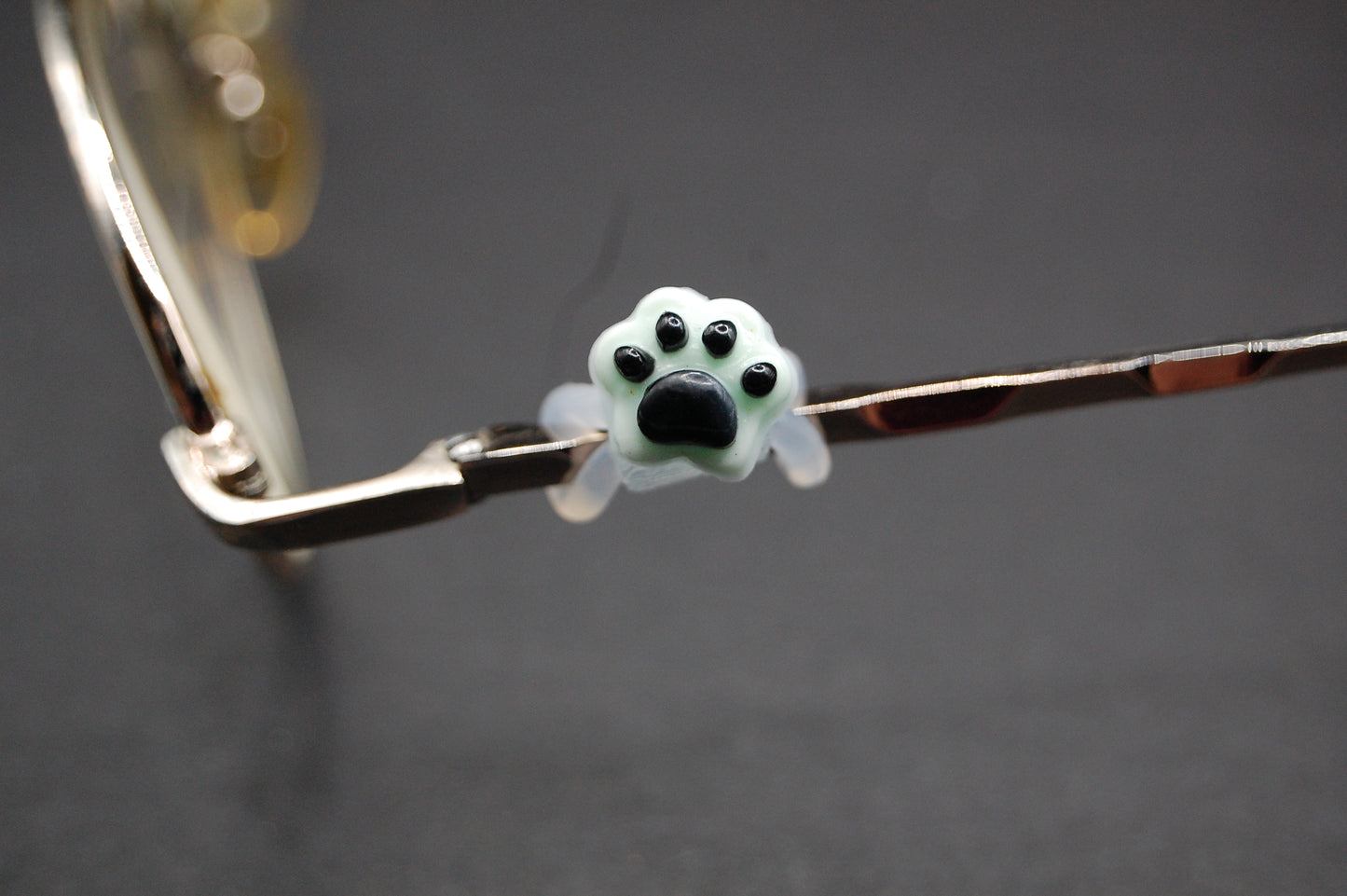 Colorful Paw Print Eyedeco Charm                                              A34  A35