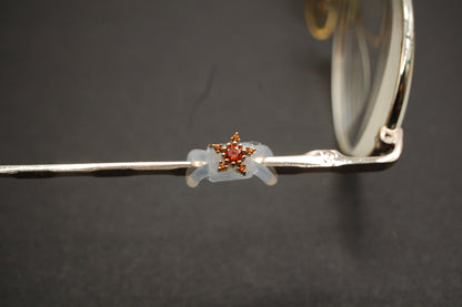 Jeweled Red Star Eyedeco Charm
