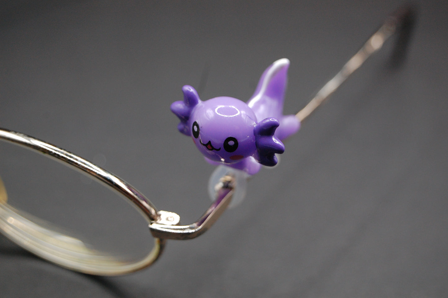 3D Axolotl Eyedeco Charm