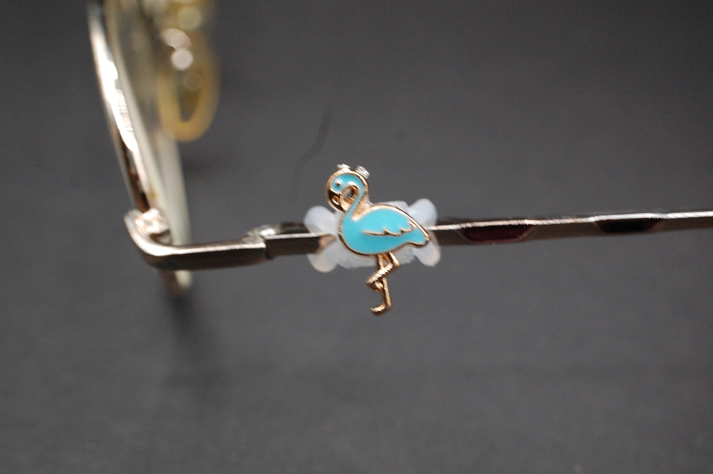 Colorful Flamingo Eyedeco Charm