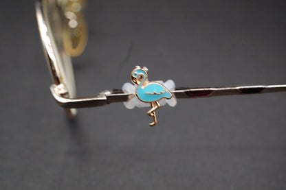 Colorful Flamingo Eyedeco Charm