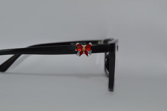 Jeweled Bow Eyedeco Charm
