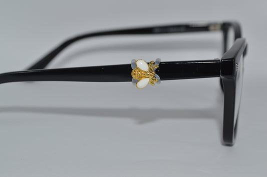 Gold Bee Eyedeco Charm