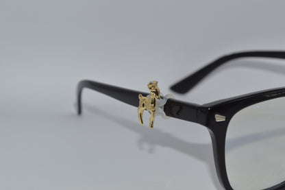Gold Deer Eyedeco Charm