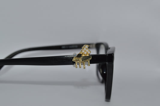 Jeweled Piano Eyedeco Charm