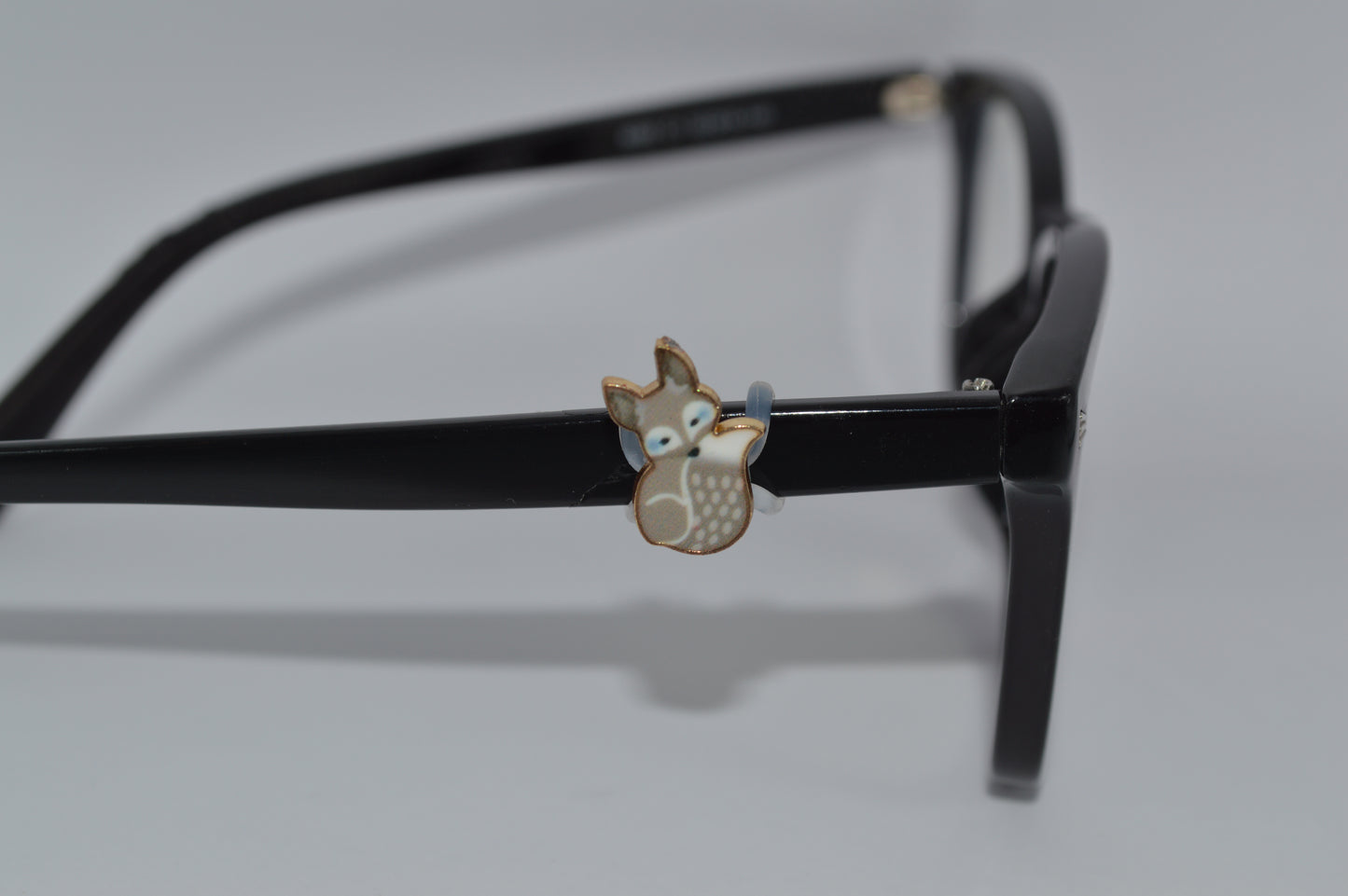 Grey Fox Eyedeco Charm