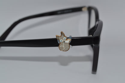 Grey Fox Eyedeco Charm