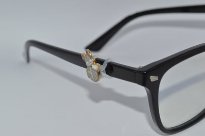 Grey Fox Eyedeco Charm
