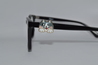 Cartoon Cat Faces Eyedeco Charms                             A17-A19