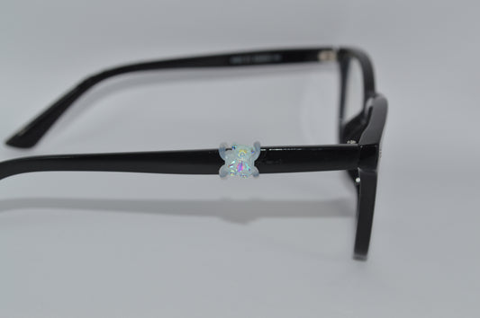 Iridescent Bear Eyedeco Charm