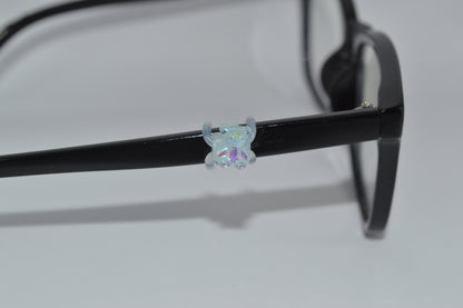 Iridescent Bear Eyedeco Charm