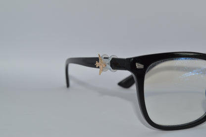 Jeweled Airplane Eyedeco Charm