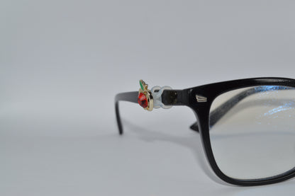 Jeweled Apple Eyedeco Charm