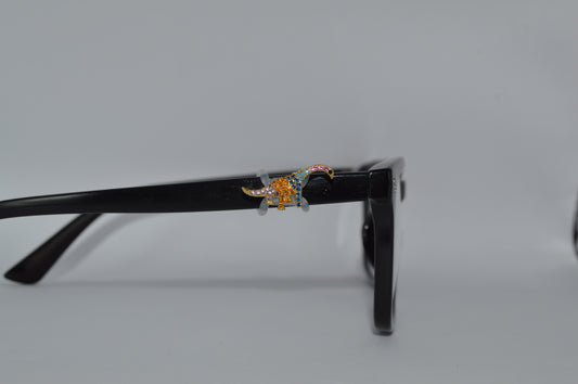 Jeweled Brachiosaurus Eyedeco Charm