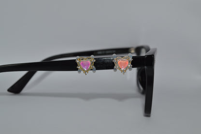 Jeweled Heart Eyedeco Charm