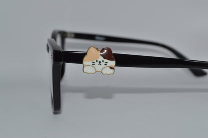 Cartoon Cat Faces Eyedeco Charms                             A17-A19
