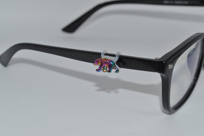 Grizzly Bear Eyedeco Charm