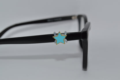 Colorful Star Eyedeco Charm