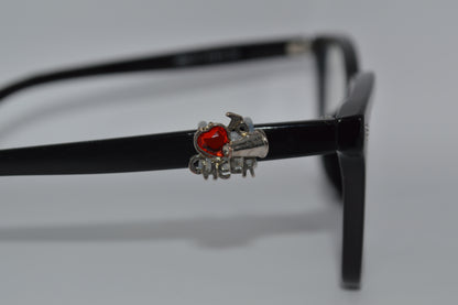 I Love to Cheer Eyedeco Charm