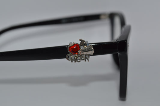I Love to Cheer Eyedeco Charm