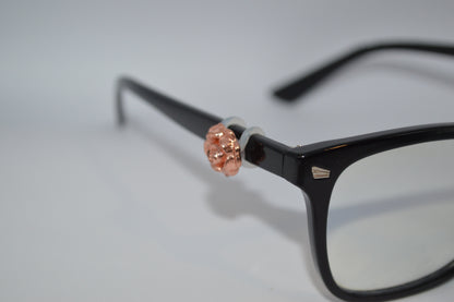 Rose Gold Rose Eyedeco Charm