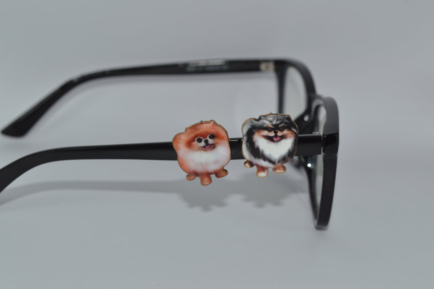 Pomeranian Dog Eyedeco Charm                                                        A52