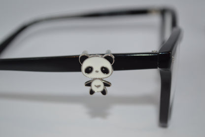 Metal Panda Eyedeco Charm
