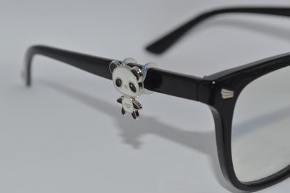 Metal Panda Eyedeco Charm