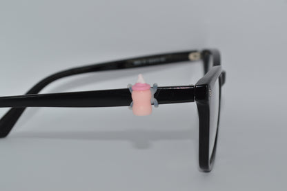 Pink Baby Bottle Eyedeco Charm