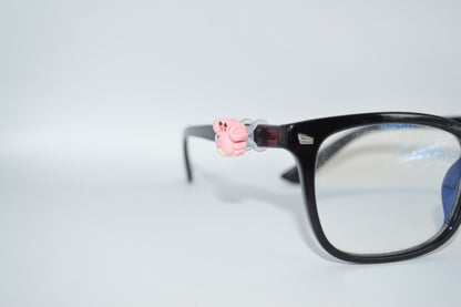 Pink Cartoon Crab Eyedeco Charm