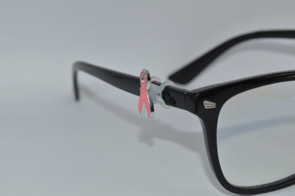 Cancer Ribbon Eyedeco Charm