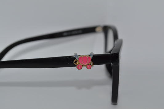 Pumpkin Carriage Eyedeco Charm