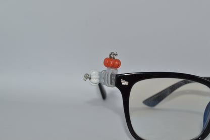 Orange Pumpkin Eyedeco Charm