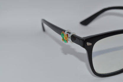 Rainbow Butterfly Eyedeco Charm