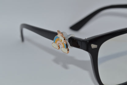 Unicorn w/ Rainbow Eyedeco Charm