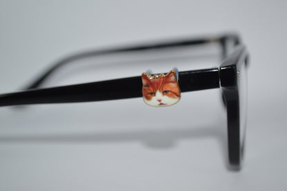 Realistic Cat Face Eyedeco Charm                                   A1-A4