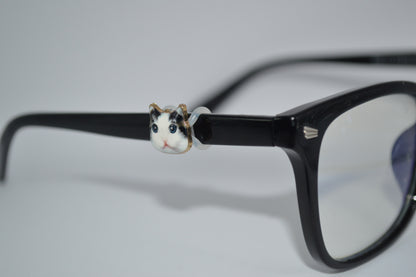 Kitty Cat Face Eyedeco  Charm                                             A1-A4