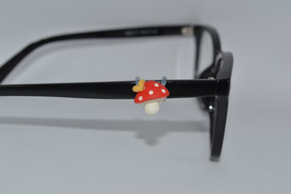 Red Mushroom Eyedeco Charm