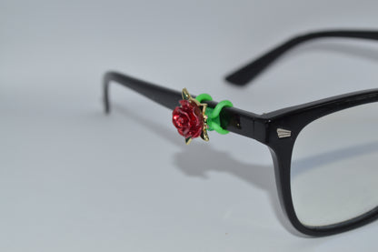 Red Rose Eyedeco Charm
