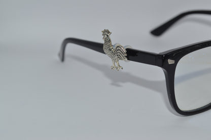 Metallic Rooster Eyedeco Charm
