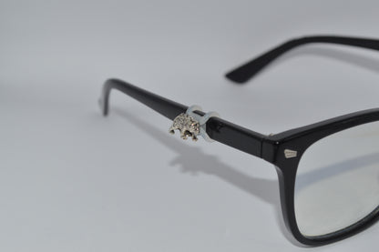 Grizzly Bear Eyedeco Charm