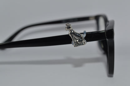 Sitting Cat Eyedeco Charm                                                      A9