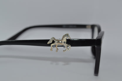 Silver Horse Eyedeco Charm