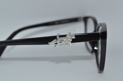 Silver Fox Eyedeco Charm