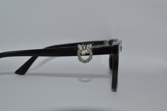 Silver Wreath Eyedeco Charm